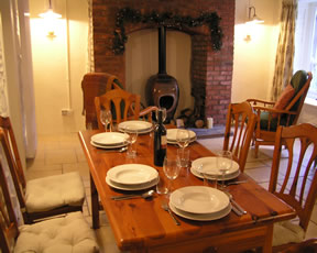 Fermoy Accommodation Living and Dining Area